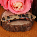 2pack Elegant Women Lady Acrylic Leopard Spring Large Hair Pin Clip Barrette