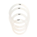2 Packs Drum Muffler Dampening Rings Tone Control for Drum Set Jazz Drum