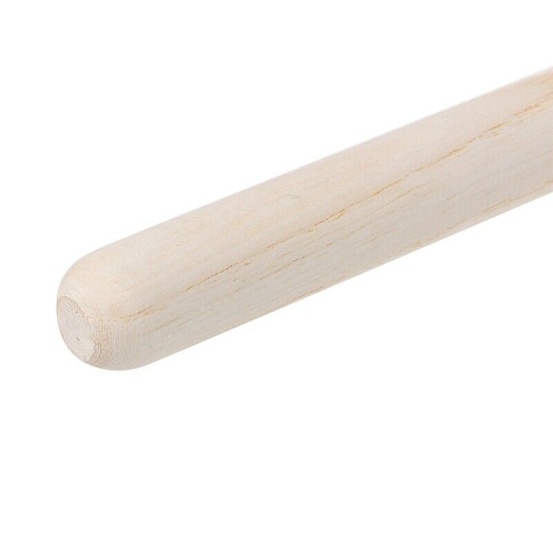 1PC Timpani Mallets Precussion Drumsticks Soft Felt Head Wood Handle