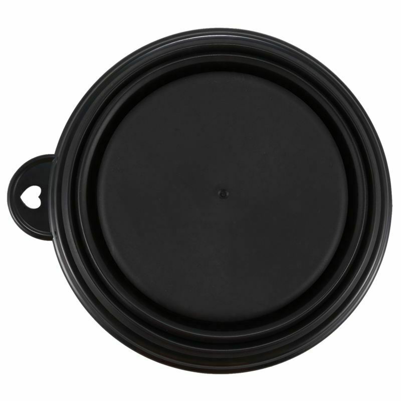 Bowl, Dog Cat Silicone Pet Food Travel Foldable Vibrating Bowl Water Dish ( N5I2
