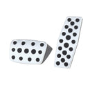 Accelerator Gas Brake Pedal Cover Set for Chevy Cruze automatic