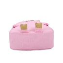 Cute Piggy Shoulders Backpack Pig Canvas School Bag Girls Student Shoulders D3M9