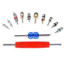 102pcs R134A Car Air Conditioning A/C Valve Core Valves+2 Removal Tools
