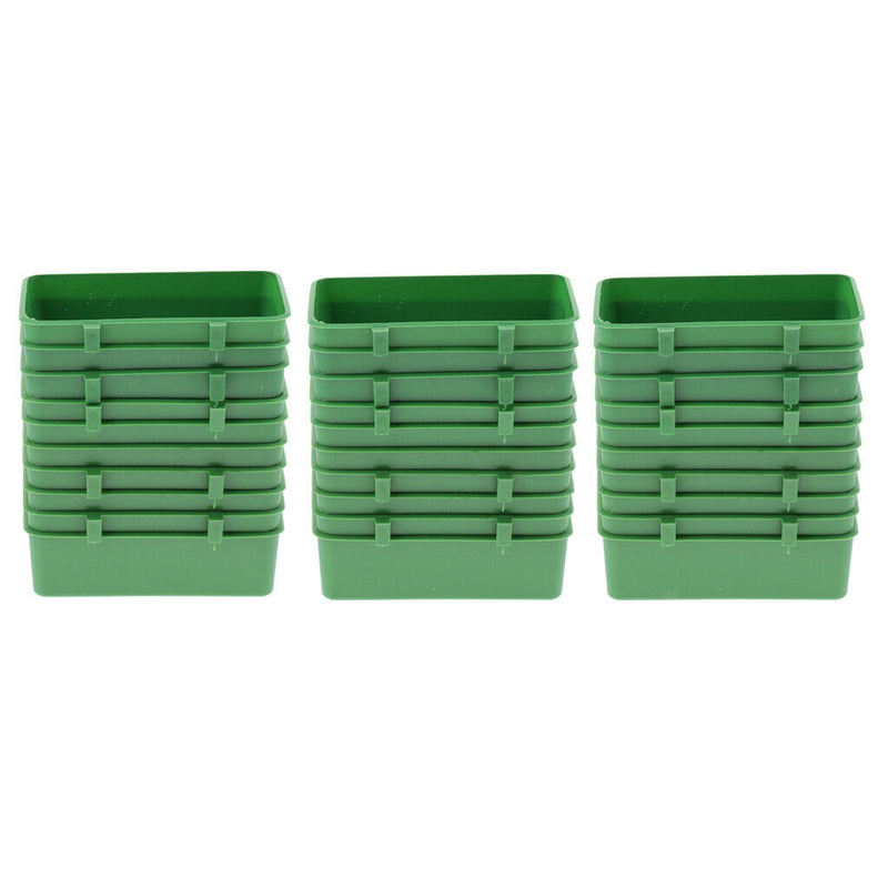 30 Pieces Bird Feeder,Seed Food Container,Cage Accessories for Finch Parakeet