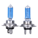 Blue Plated 2 Pcs H7 12V 55W Car Auto Xenon Light Bulb Headlight Lamp