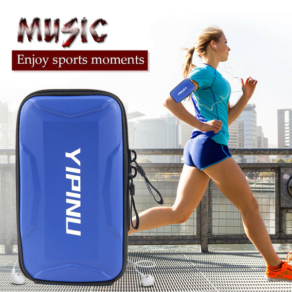 For Outdoor Running Cycling Armband Phone Bag Portable Reflective Arm Band Case