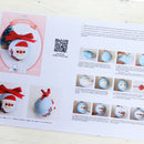 Wool Needle Felt DIY Deer Keychain Wool Felting Kit for Children DIY Crafts