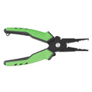 Angling Fishing Pliers Scissors Hook Removal Disgorger Line Cutter  Green