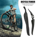 2pcs Bicycle Splash Fender Guard Plastic Cycling Bike Rear Front Mudguard