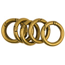 Spring Snap Hooks Gate O Ring Keyring Organizing Accessory Buckle Brass