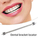Dental Bracket Movable Head Height Gauge Orthodontic Instrument L2L4 Z9K0 T1G6