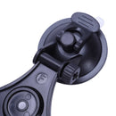 1x Black Low angle car with a PTZ Triple-cornered Sucker suction cup for GO