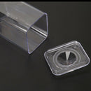 Makeup Cotton Pad Box Clear Nail Art Remover Paper Holder Organizer Case