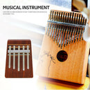 Kalimba Rosewood Pocket Mini Thumb Piano African Traditional Musical Instrument