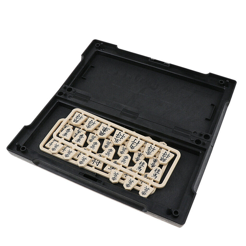 Shogi Travel Game Set 9.84 Inch Folding Board and Game Pieces