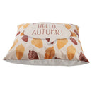 Fall Harvest Nuts Hello Autumn Throw Pillow Case flax Home Office Living Ro C7E4