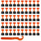50Pc Flooring Wall Tile Leveling System Leveler Plastic Clip Adjustable Loc K4X5