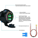 QC3.0 Dual Port USB Fast Car Charger Quick Charge Universal Voltage Di L0Z2