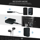 2 in 1 Wireless Bluetooth Transmitter Receiver 3.5mm Audio Adapter for TV