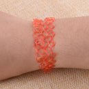 12x Mixed Color Elastic Choker Tattoo Necklace Retro Bracelet fit for 80s 90s Hf