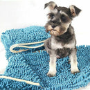 Fast Drying Pet Bath Towel ,Ultra Absorbent Microfiber Chenille Towel With