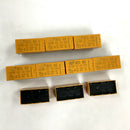 10 Pcs DC5V Coil 8-Pins Mini Power Relays PCB Type HK19F-DC5V-SHG Relay Yellow