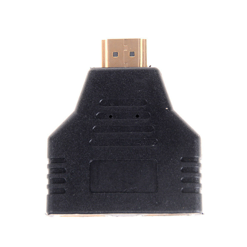 HDMI 1in2 Out 1080P HDMI Splitter Adapter Converter For PS4 DVD HDTV Projector.