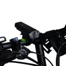 USB Rechargeable Bicycle Headlight Smart Sensitive Front Lamp Horn Rear Lights