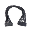 Mainboard 24Pin PSU Power Supply Extension Cable 18AWG for PC DIY 32cmB.kz