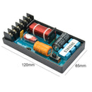 120W 2 Way Frequency Divider Car Speaker 55Hz-20KHz 2 Crossover Filt JR