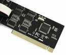 PCI to 2 Ports COM 9 Pin Serial Series RS232 Card Adapter Win 7 VISTA XP FTBX
