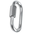 Stainless Steel Screw Gate Rock Lock Climbing Gear Carabiner 6MM Z6A9