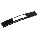 Carbon Fiber Stainless Steel Central Control CD Panel Cover Trim for Merced
