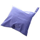 Waterproof Zippered Pocket Washable Reusable Baby Cloth Diaper Bag Purple