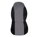 Universal Car Front Rear Seat Covers Cushion Pad for Crossovers SUV gray