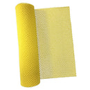 Yellow Foam Rubber Anti-Slip Shelf Drawer Liner Placemat for Cabinets,Desks
