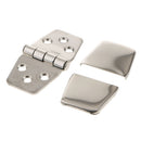 316 Stainless Steel Door Hinge with Cover 1.5 x 3.0 inch Marine Boat Hinges