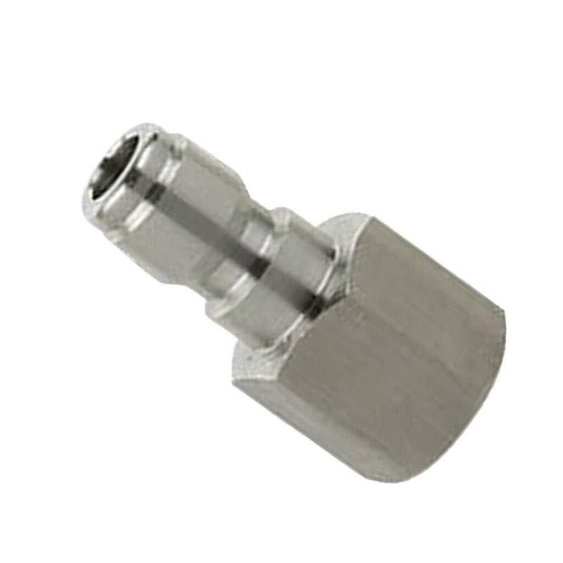 6Pcs Pressure Washer Hose Connector 1/4" G Quick Coupler Male & Female