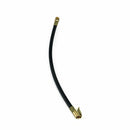 1pc Car Black Air Rubber Hose Lock on Clip Chuck Tire Inflator Self-locking!J Gn