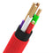 90 Degree Elbow Data Line Red 1.2 M Fabric Line Nylon + Tpe Reddescript fjh