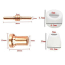 100pcs PT-31 LG40 Plasma Cutter Torch Tip Nozzles Consumables Kit, fit for CUT