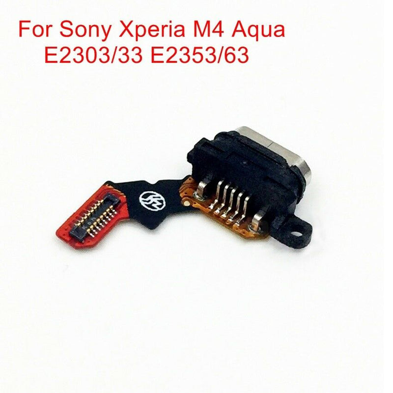 Dock Connector USB Charging Port Replace Tail Flex Cable For Sony Xperia M4 Aqua