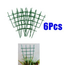 6Pcs Mini Climbing Plant Trellis DIY Practical 30.5cm Green
