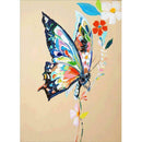 5D DIY Full Drill Square Diamond Painting Butterfly Embroidery Kit (FL006)