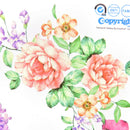 Peony Flowers Luxury Wall Stickers Art Home Decor PVC Removable Vinyl Deca3Cc