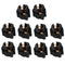10 Pieces Auto Car Instrument Panel Lamp Dash Light T5 Twist Lock Sockets Base