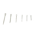 175Pc SPLIT PINS Cotter Fixings Set Assorted Sizes Zinc Plated Steel Hard C Y5R9