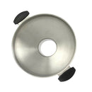 Stainless Steel Large Wide Mouth Filling Funnel Removable Strainer Kitchen