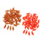 Snowman Nose Cartoon Style Noses for Crafting Decorative Holiday Hobby Party