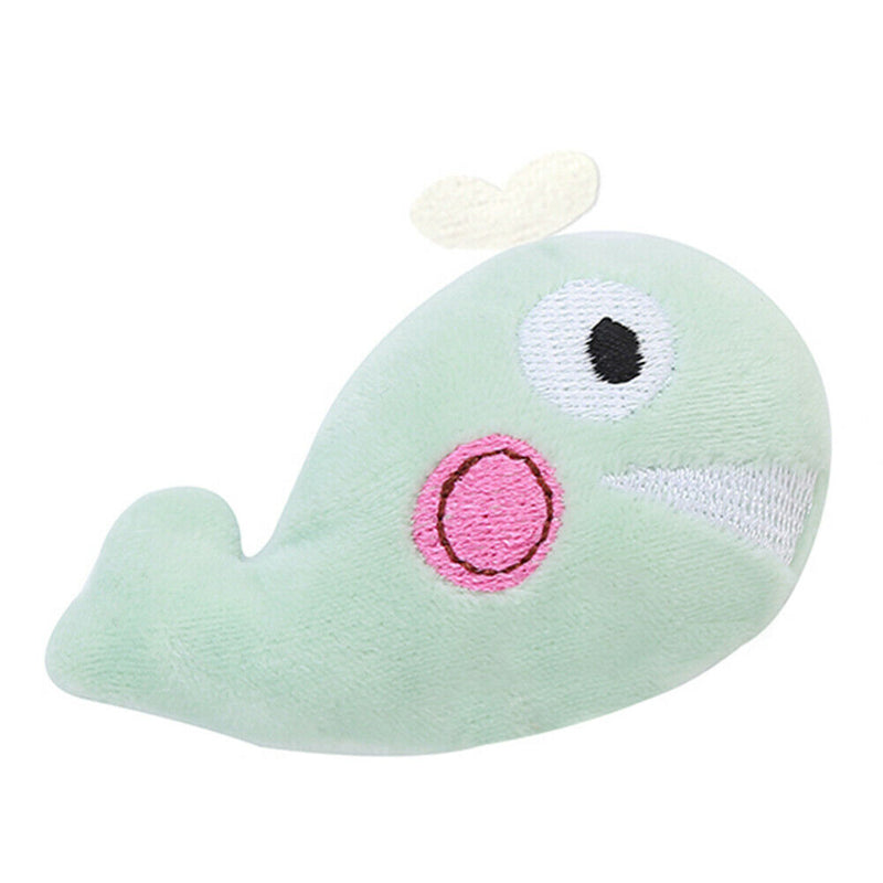 4pcs Animal Pet Grinding Catnip Toys Mini Cute Cat Plush Interactive Toys A